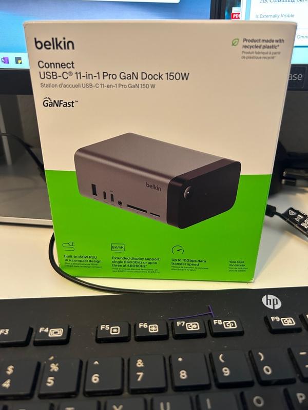 11-in-1 Pro GaN USB-C Docking Station 150W | Belkin US 11-in-1 Pro GaN USB-C Docking Station 150W | Belkin US