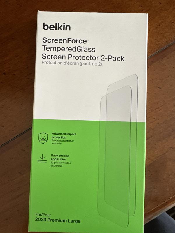 Belkin ScreenForce TemperedGlass Screen Protector for iPhone 15