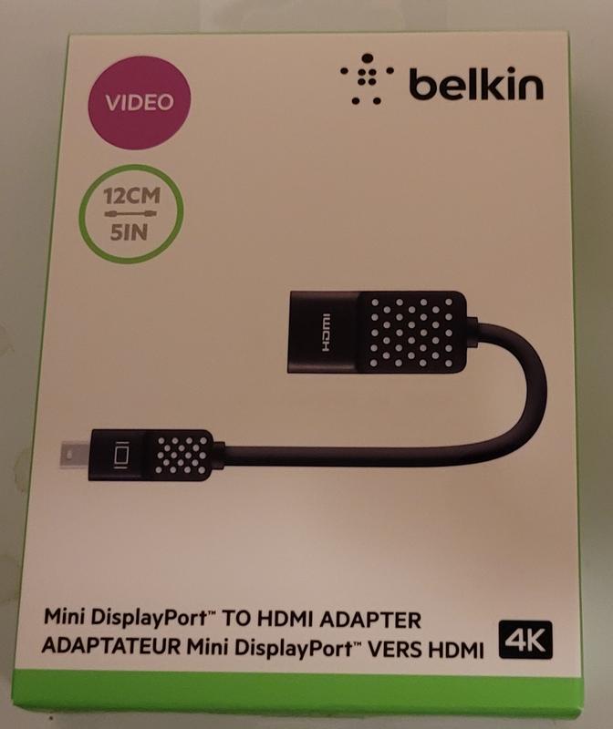 Mini DisplayPort to HDMI Adapter, 4k │Belkin