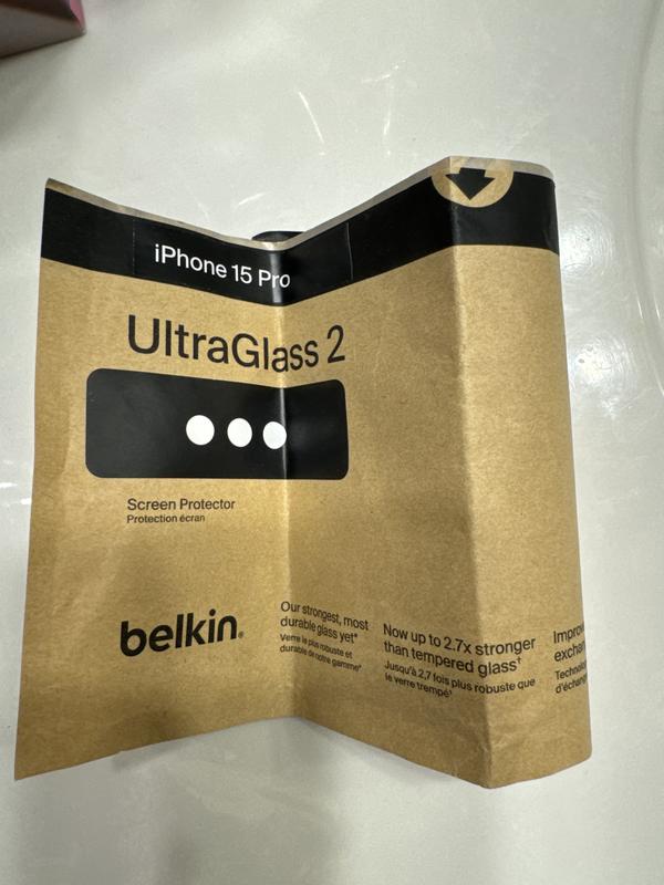 Belkin Verre trempé pour iPhone 14 Pro Ultraglass (OVA103ZZ