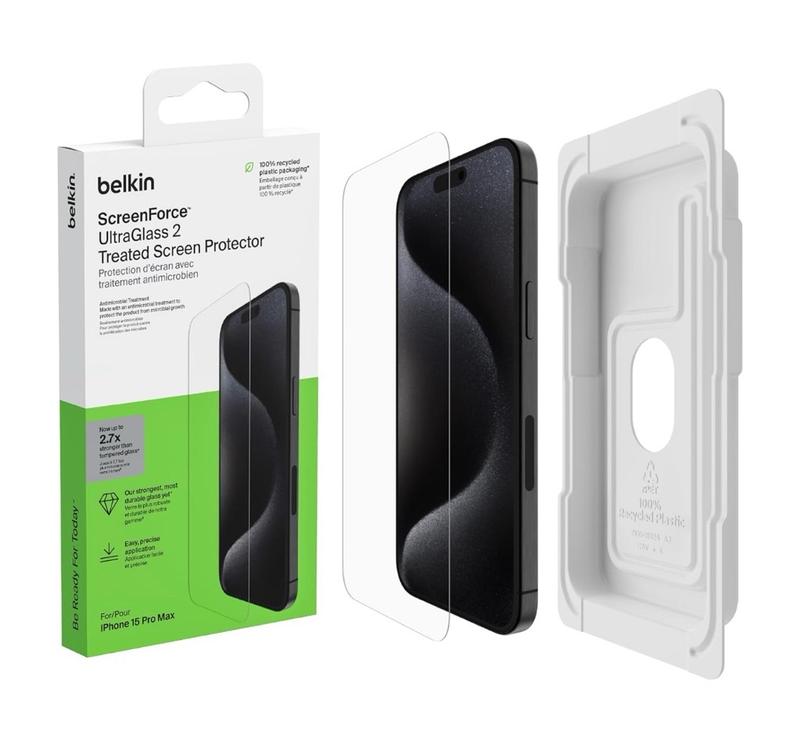 Belkin ScreenForce UltraGlass pour iPhone 13 mini - Protection d'écran  Belkin sur