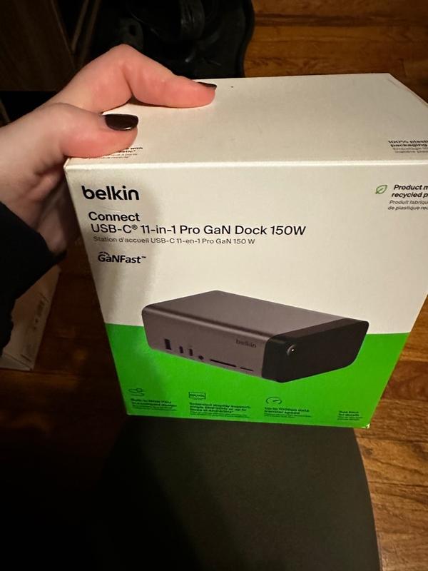 11-in-1 Pro GaN USB-C Docking Station 150W | Belkin US 11-in-1 Pro GaN USB-C Docking Station 150W | Belkin US