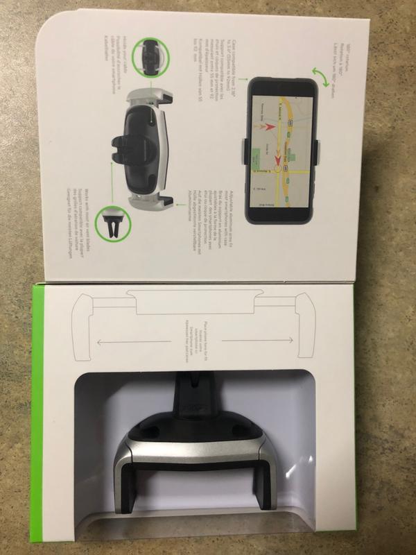 Belkin Car vent mount Black and Silver Adjustable Car Mount for Universal  Cell Phones in the Cell Phone Car Mounts department at