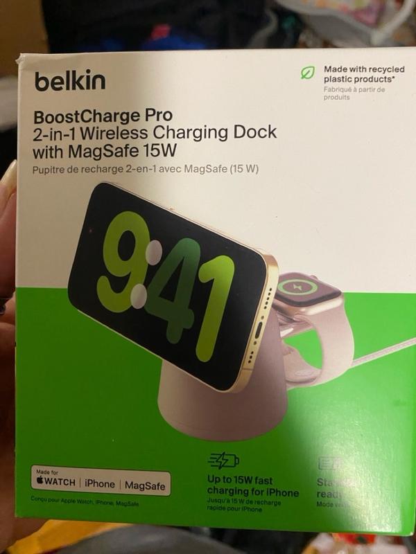 Belkin's new 2-in-1 charging dock might blend into your bedroom - The Verge