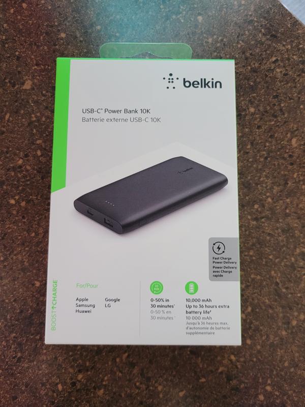 Belkin Batterie externe charge rapide USB-C PD 2…