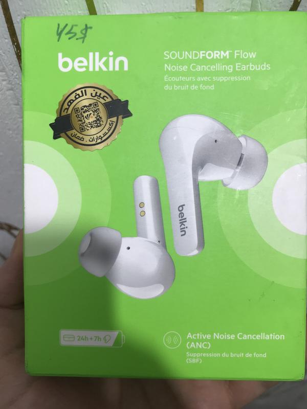 Auriculares SoundForm Flow con cancelación de ruido de Belkin – Rossellimac