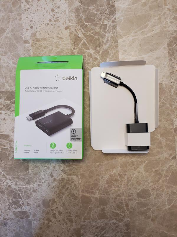 USB C Audio Charge Adapter Belkin