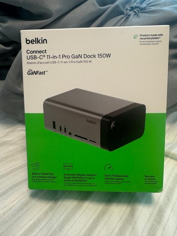 11-in-1 Pro GaN USB-C Docking Station 150W | Belkin US 11-in-1 Pro GaN USB-C Docking Station 150W | Belkin US