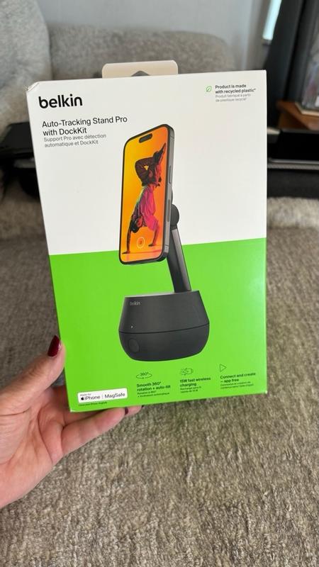 Auto-Tracking Stand Pro with DockKit for iPhone | Belkin US Auto-Tracking Stand Pro with DockKit for iPhone | Belkin US