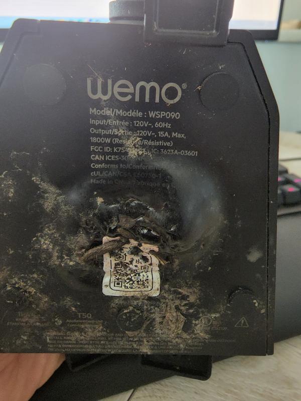 WeMo WiFi Smart Outdoor Plug Black WSP090 - Best Buy