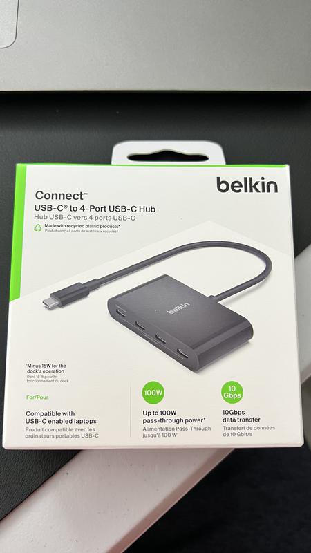 Connect concentrateur USB-C vers 4 ports USB-C, Belkin CA