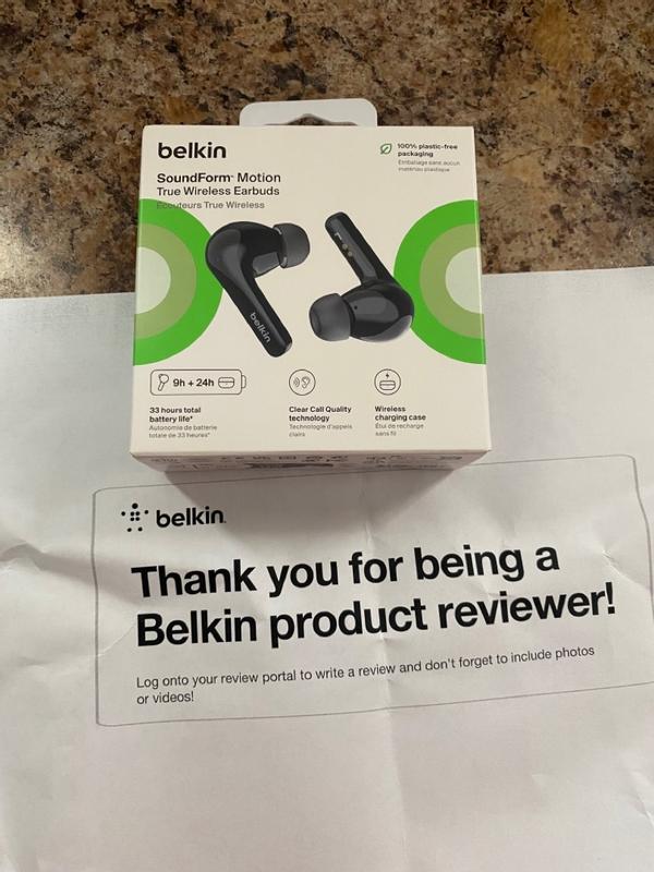 Belkin discount earbuds review