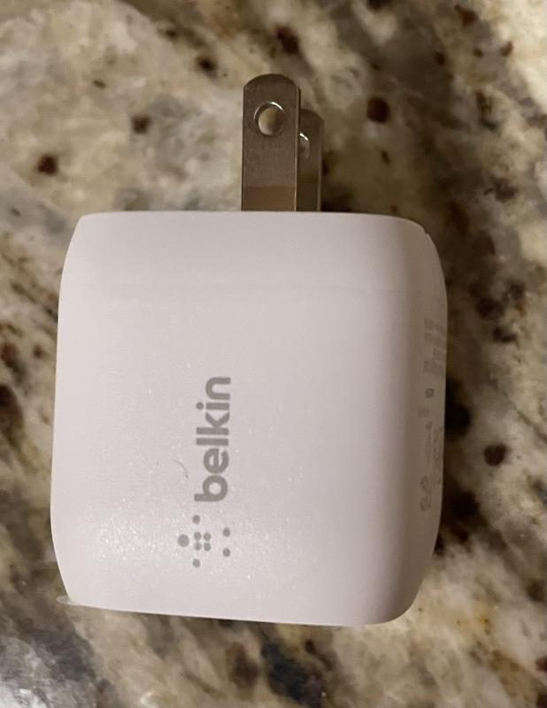 Belkin Boost Charge USB-C® GaN Wall Charger 30W White WCH001dqWH - Best Buy