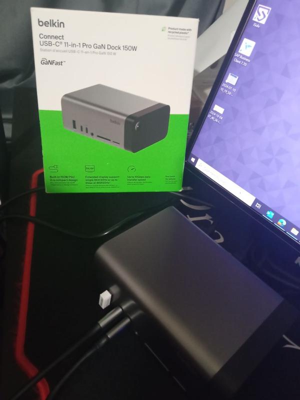 11-in-1 Pro GaN USB-C Docking Station 150W | Belkin US 11-in-1 Pro GaN USB-C Docking Station 150W | Belkin US