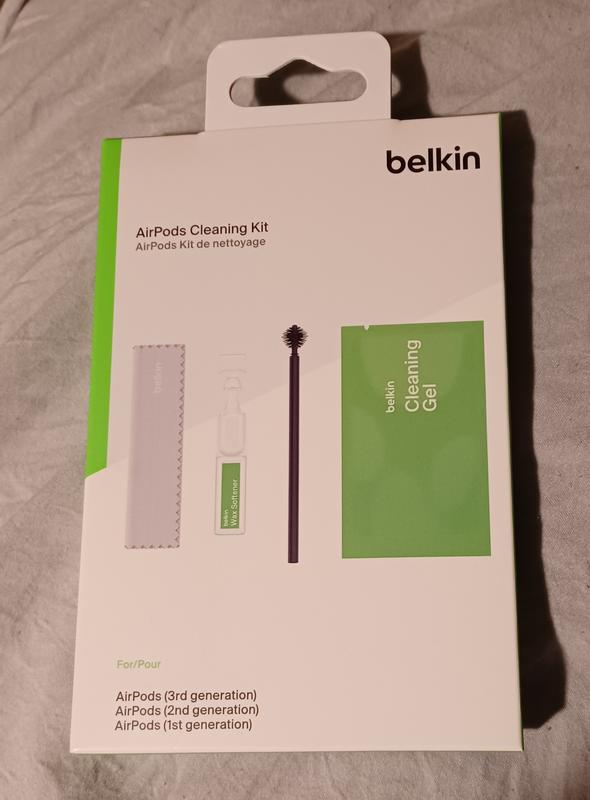 Belkin AUZ005BTBK  Belkin AUZ005BTBK accessoire pour casque /oreillettes  Kit de nettoyage