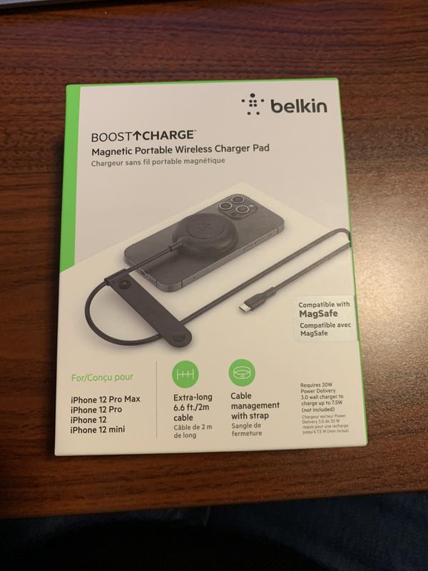 Belkin Chargeur sans fil portable MagSafe (charg…