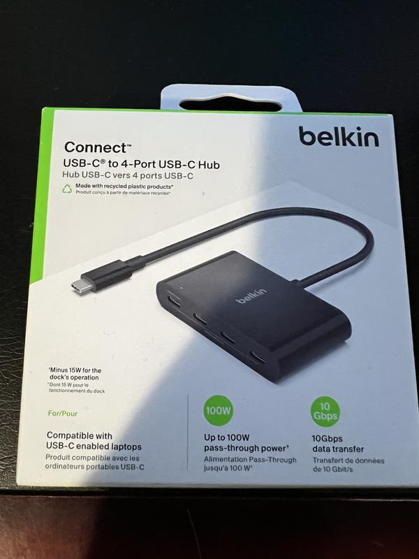 Belkin Connect Hub USB-C vers 4 ports USB-C PD 100 W