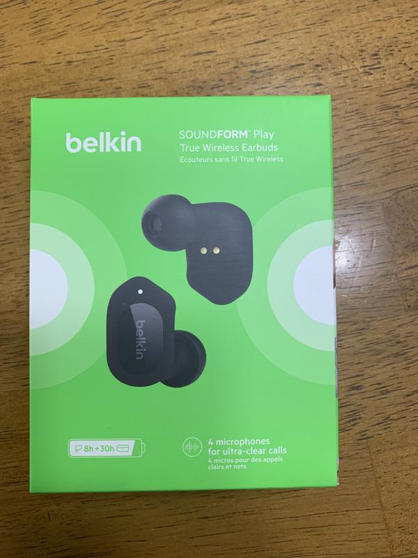 Belkin SoundForm True Wireless Earbuds, Bluetooth Headphones with