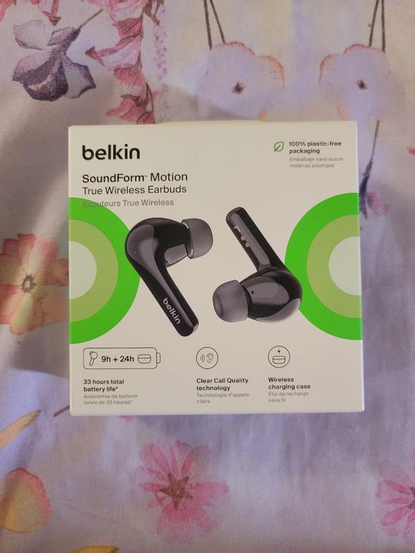 Belkin SoundForm Motion True Wireless Earbuds (Black) AUC010BTBK