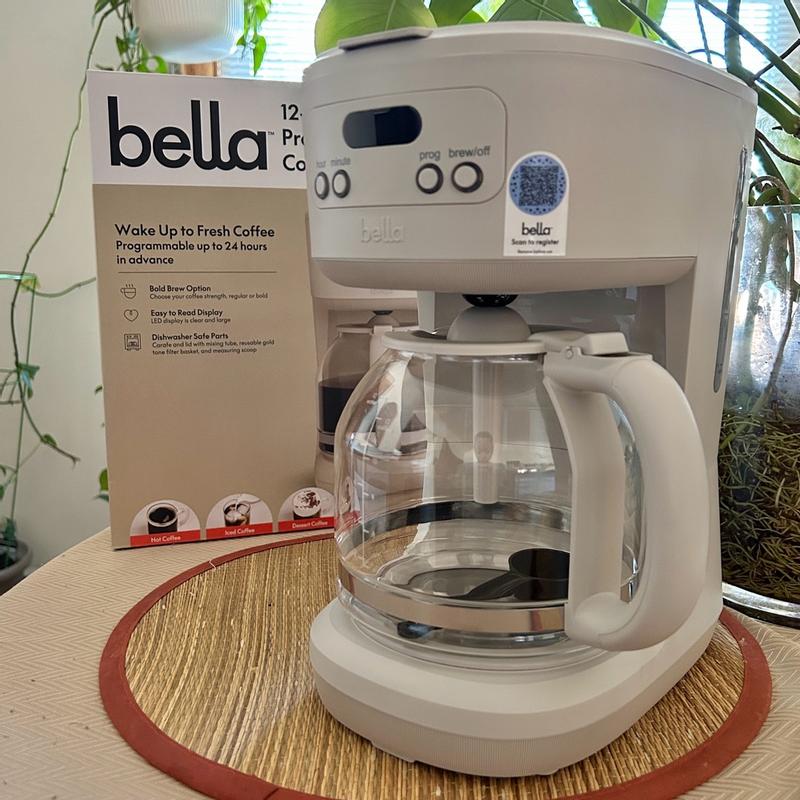 Belle 12-Cup Programmable Coffee Maker - Blossom  REBEL