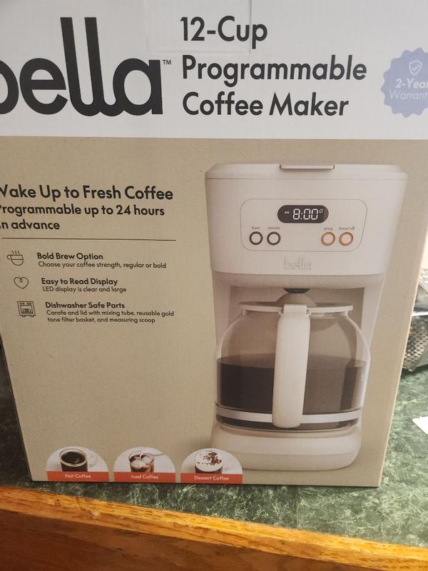 Belle bella 12 Cup Programmable Coffee Maker Surf  REBEL