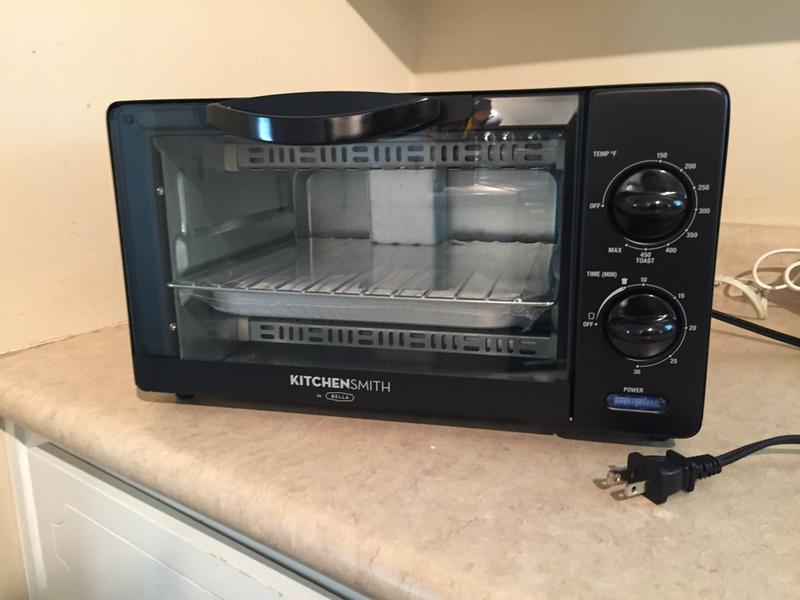 Kitchensmith Bella 4 Slice Toaster Oven Bella Housewares