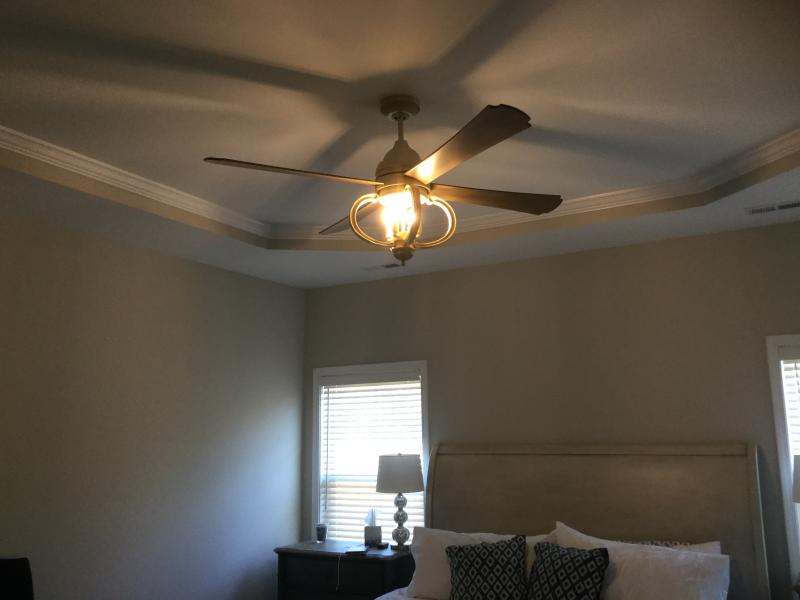 Craftmade Augusta Cottage White Four, Augusta 60 Inch Ceiling Fan With Light Kit By Craftmade