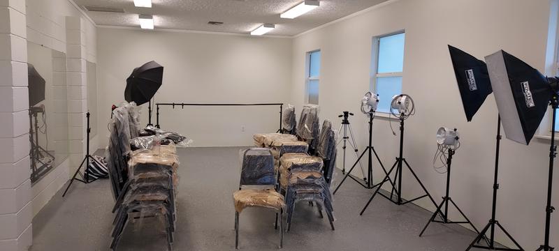 We unwrapped the in our studio side of our club.