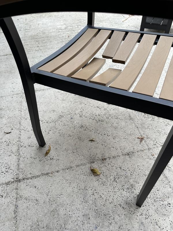 Faux Teak Patio Chairs XU-DG-HW6006- – BizChair