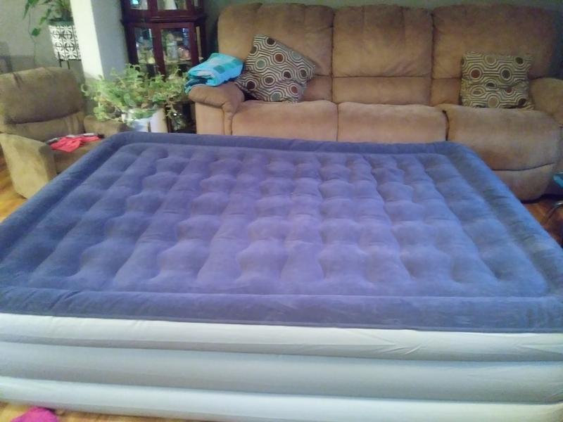 Flash Furniture Queen Size 18 inch Air Mattress with Internal