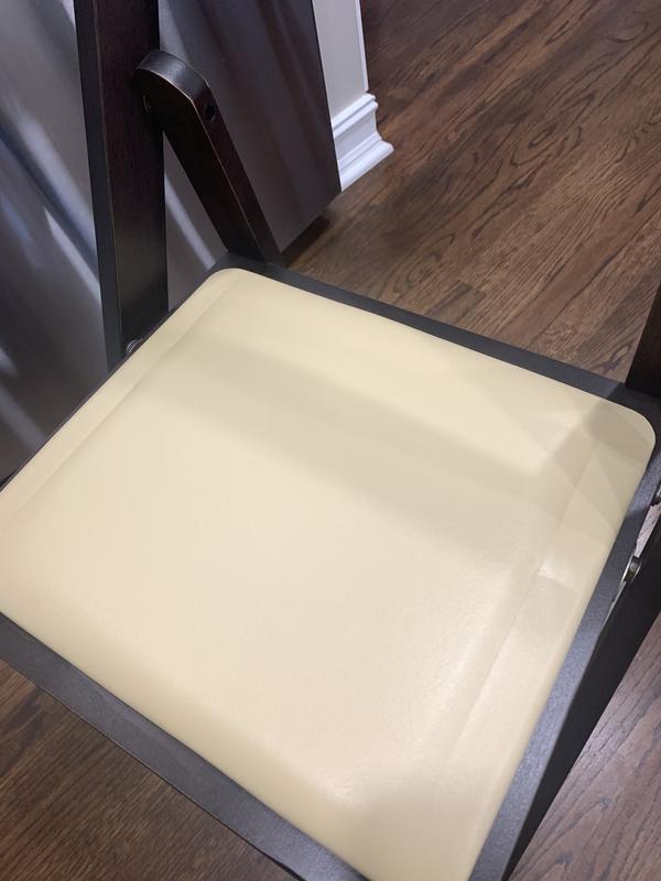 Indentations in foam padding