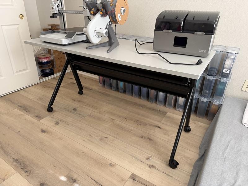 Flash Furniture Davis Commercial Grade 60-in x 24-in Heavy-Duty Nesting ...