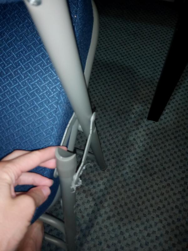 They open very quietly due to plastic capped ends or whatever this thing is called.