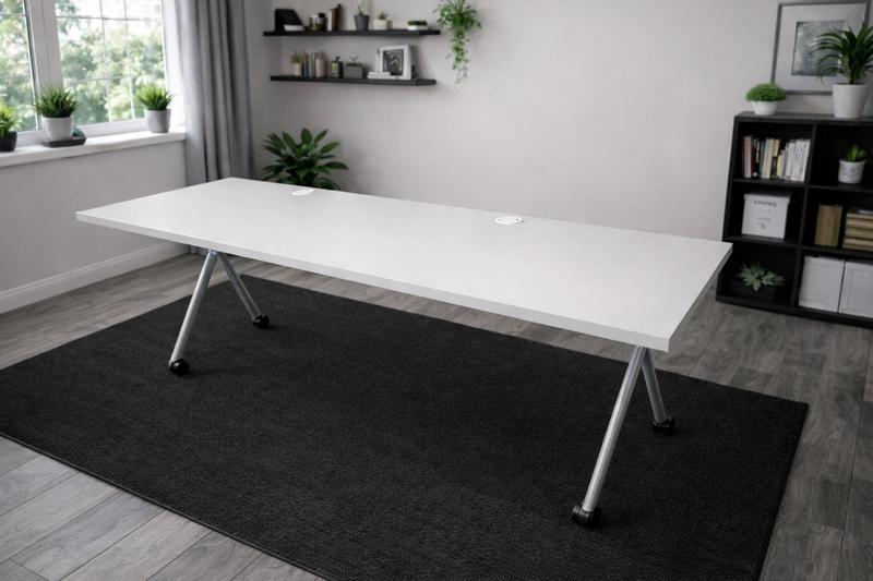 Flash Furniture Davis Commercial Grade 72-in x 24-in Heavy-Duty Nesting ...