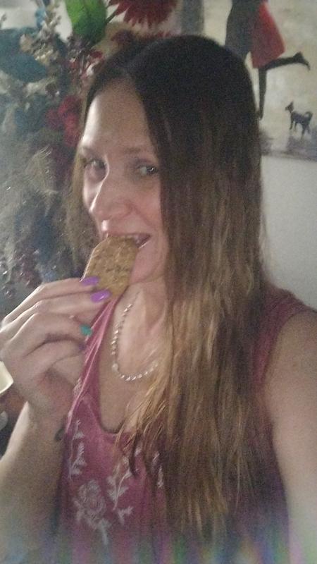 Look how big these delicious blueberry biscuits are!