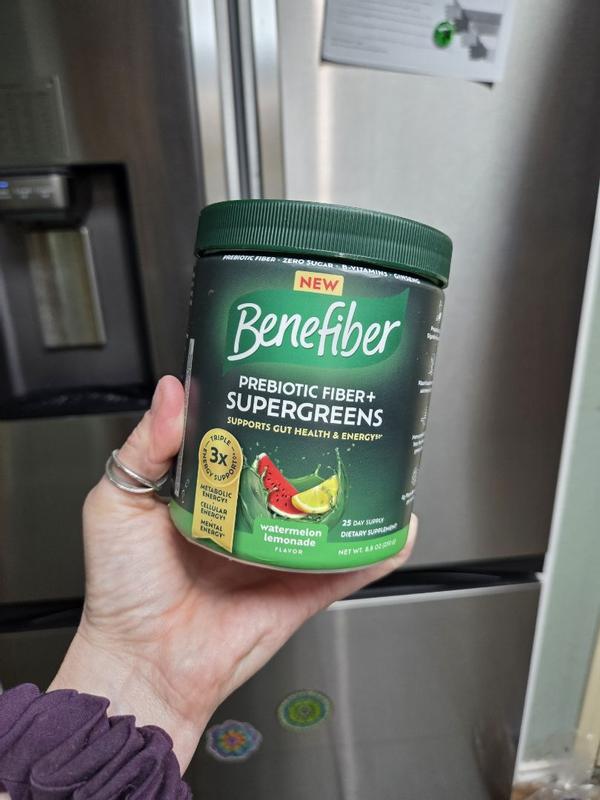 Benefiber Prebiotic Fiber + Supergreens | Benefiber