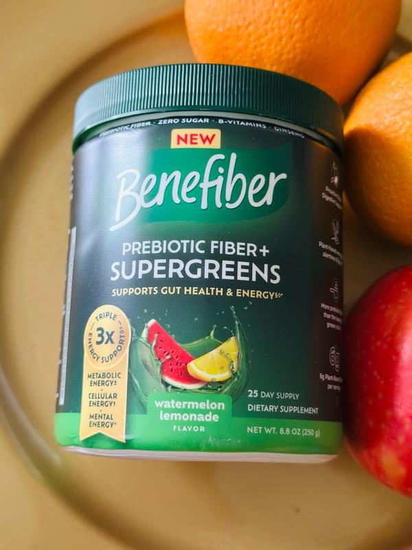 Benefiber Prebiotic Fiber + Supergreens | Benefiber