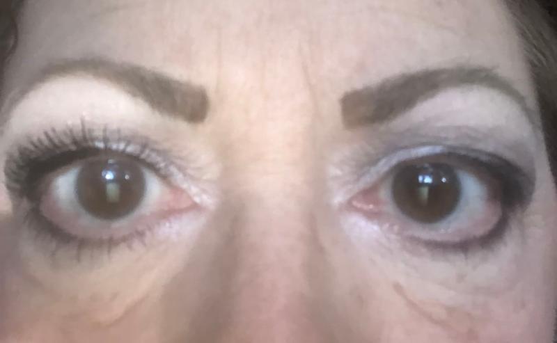 Before on right...after on left