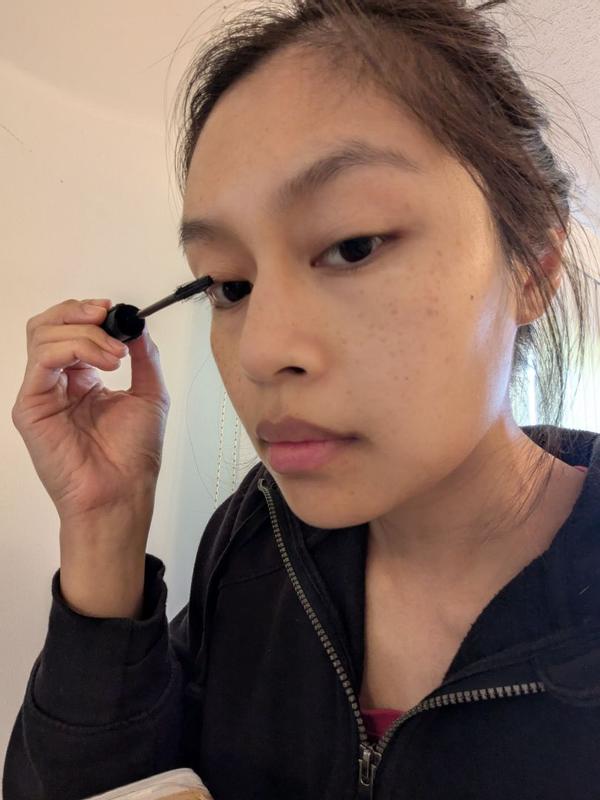 Customer photo for "Go-to mascara for sensitive eyes and stubborn lashes"