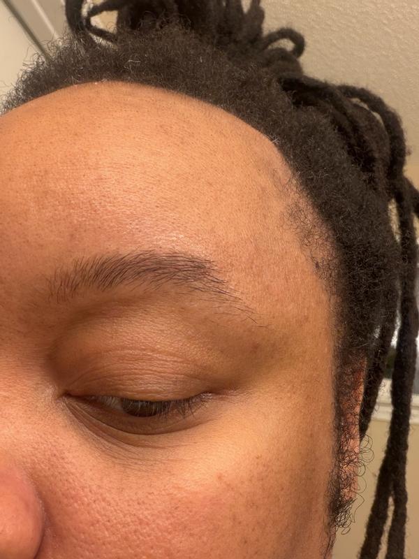 Customer photo for "Eyebrows won’t budge"