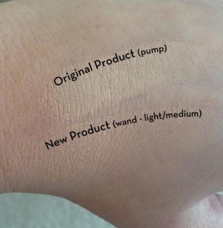 Original & New product comparison