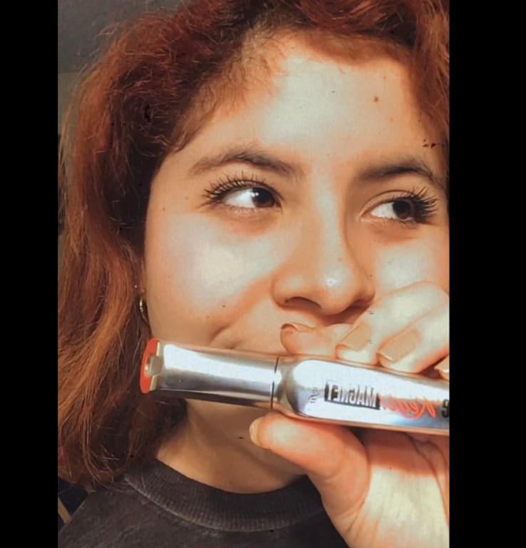 Customer photo for "New favorite mascara"