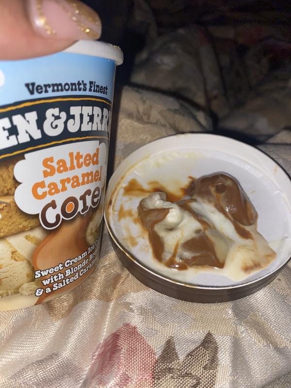 Ben & Jerry's Core Salted Caramel Sweet Cream Ice Cream, 16 oz