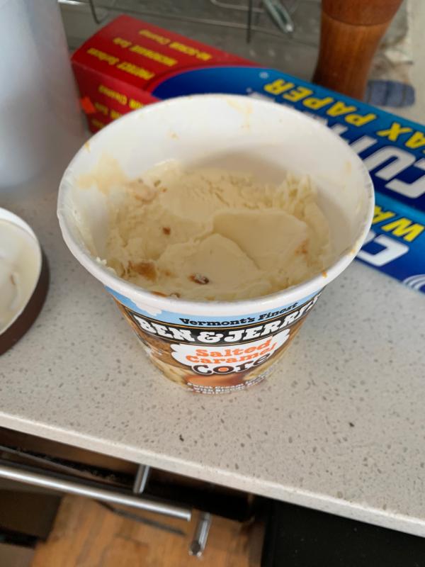 Ben & Jerry's Core Salted Caramel Sweet Cream Ice Cream, 16 oz