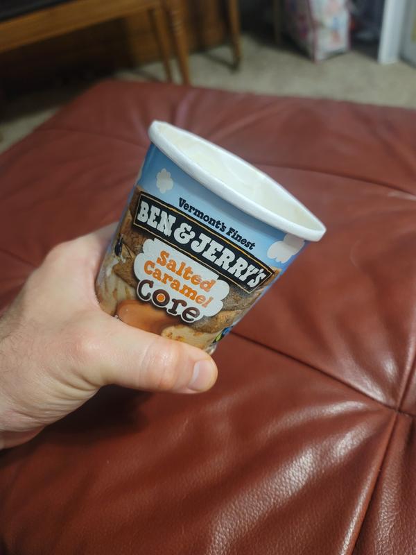 Ben & Jerry's Core Salted Caramel Sweet Cream Ice Cream, 16 oz