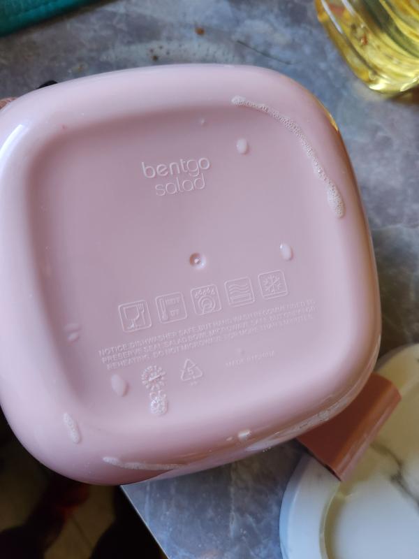 Bentgo Salad On-The-Go Container - Blush Marble, 1 ct - Kroger