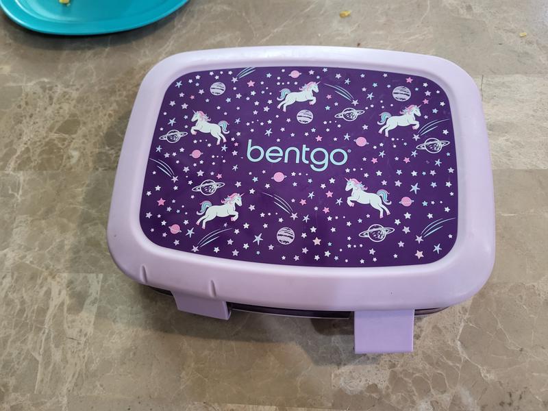 Bentgo Kids' Prints Leakproof, 5 Compartment Bento-style Lunch Box -  Unicorn : Target