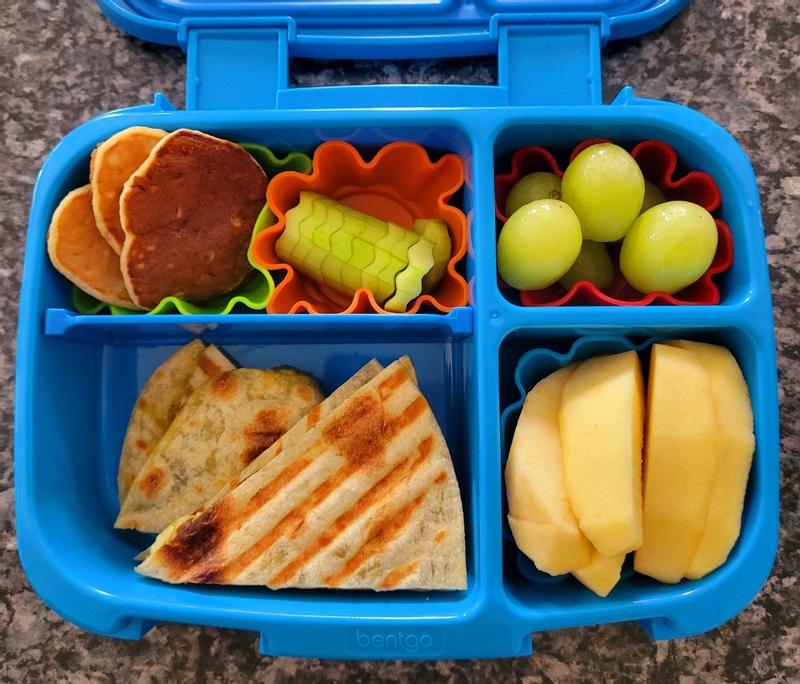 Today we used @Bentgo for our lunch boxes! These are perfect when you , bentgo lunchboxes