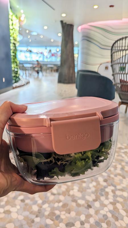 Bentgo 2-Pack Glass Salad Container, Does Not Retain Odors Bglassal