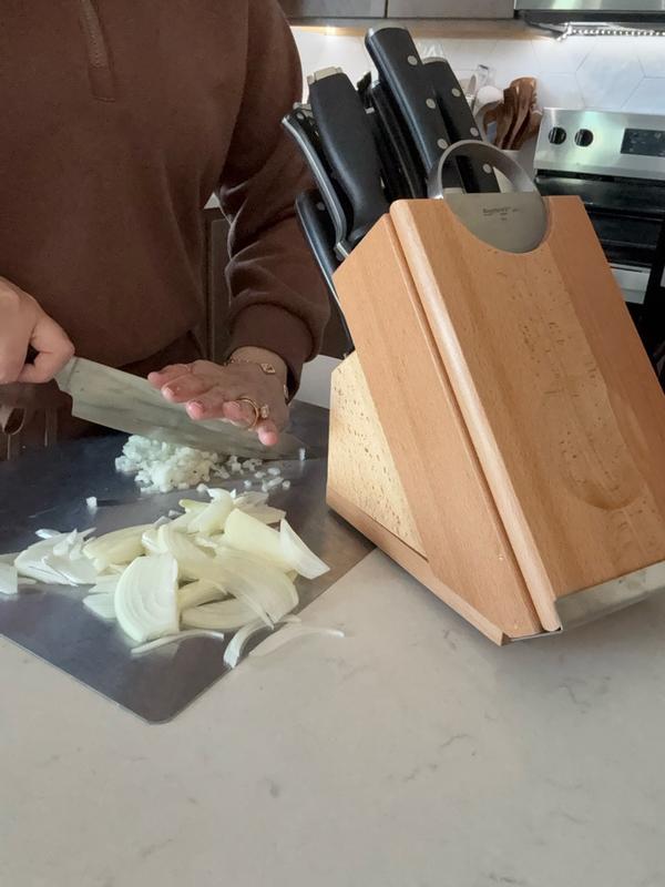 20pc Stainless Steel Smart Knife Block Set — BergHOFF